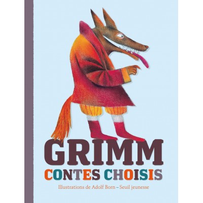 Contes choisis - Grimm - Книга на френски език с твърди корици