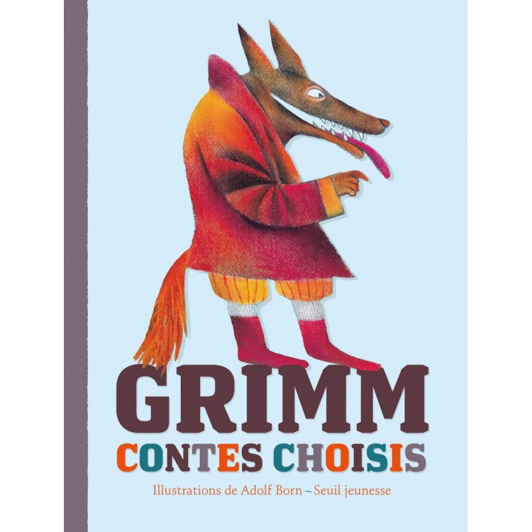 Contes choisis - Grimm - Книга на френски език с твърди корици