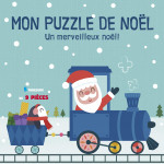 Mon puzzle de Noël - Un merveilleux Noël ! - Книга на френски език 