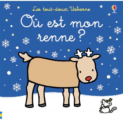 Où est mon renne ? - Les tout-doux Usborne - Книга на френски език