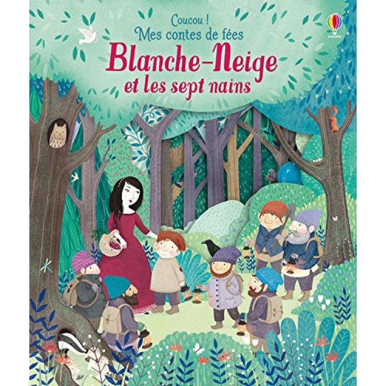 Coucou ! Mes contes de fées - Blanche-Neige et les sept nains - Книга на френски език