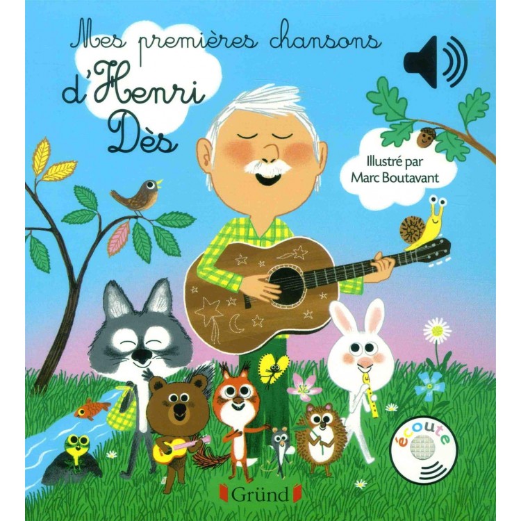 Mes premières chansons d'Henri Dès Album - Книга на френски език