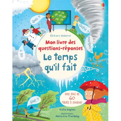 Le temps qu'il fait - Mon livre des questions-réponses - Книга на френски език