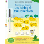 Les tables de multiplication - Mes activités effaçables