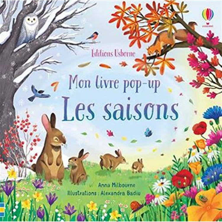 Les saisons - Mon livre pop-up - Книга на френски език 