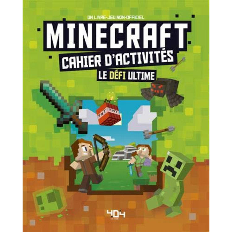 Minecraft – Cahier d'activités 