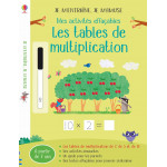 Les tables de multiplication - Mes activités effaçables 