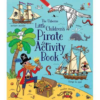 Little Children's Pirate Activity Book - Книга на английски език