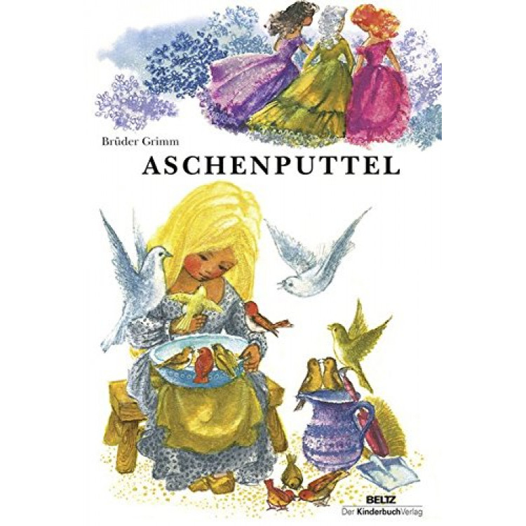 Aschenputtel - Brüder Grimm - Книга на немски език с твърди корици