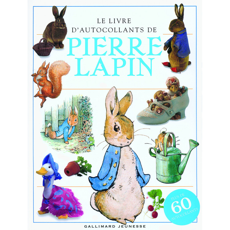 Le Livre d'autocollants de Pierre Lapin 