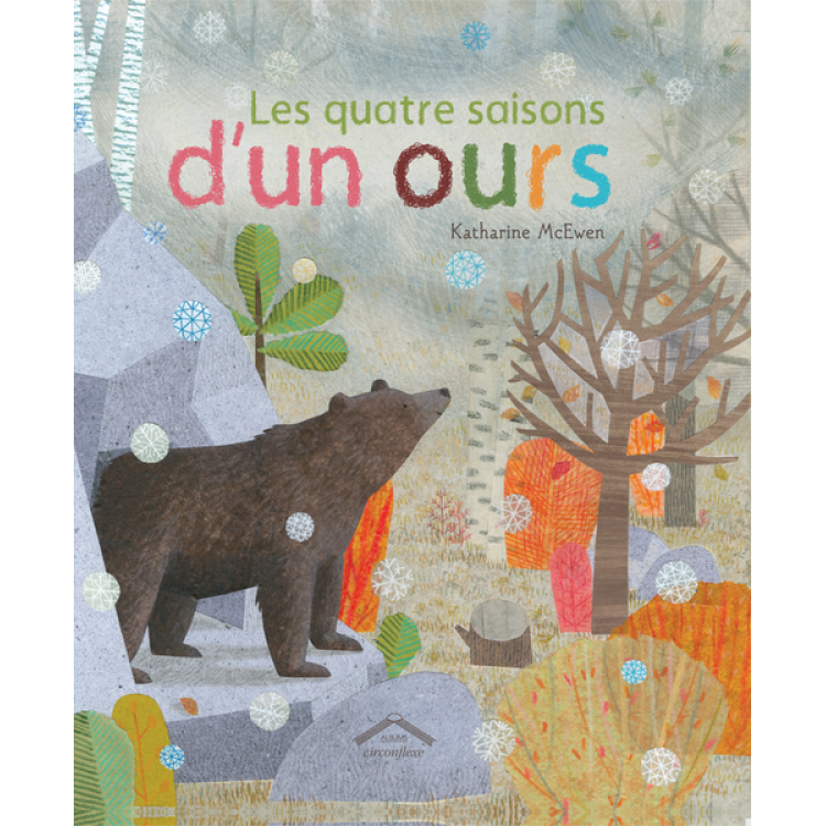 Les quatre saisons d'un ours - Книга на френски език